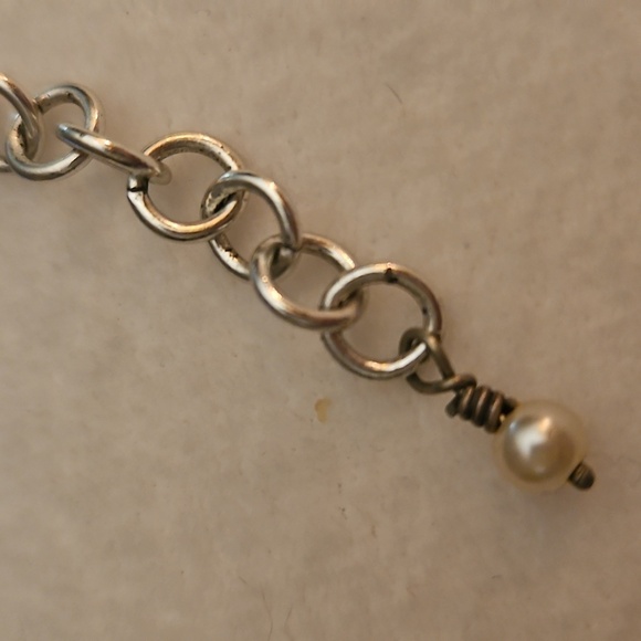 BRIGHTON Anastasia Pearl Princess Diana Goth Castlecore Choker Necklace - Picture 7 of 11